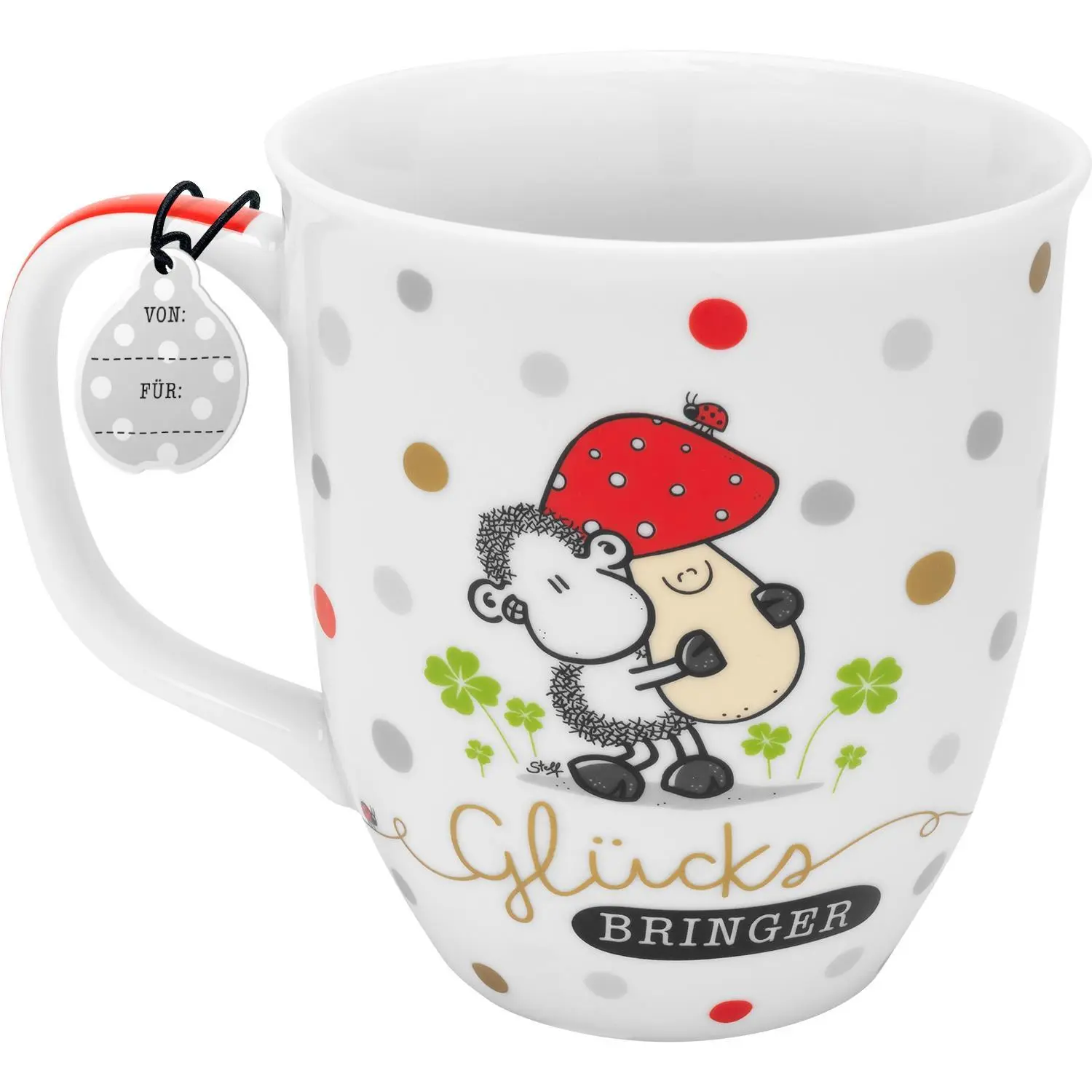 Bild: 4036018700966 | Tasse Motiv 'Glücksbringer' | Deutsch | 2024 | Sheepworld AG