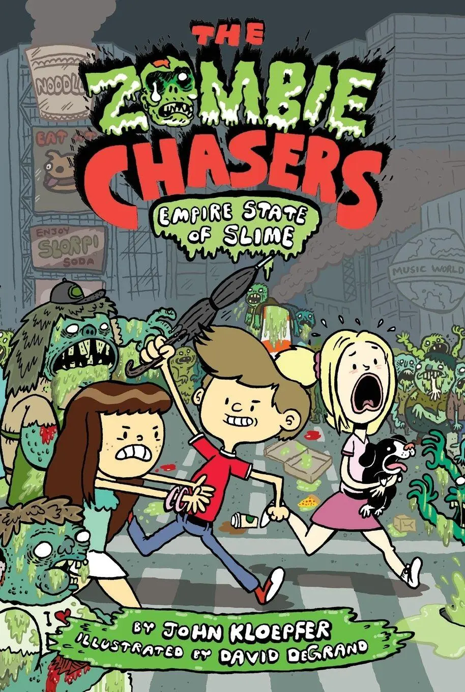 Cover: 9780062230966 | Zombie Chasers #4 | Empire State of Slime, The | John Kloepfer | Buch