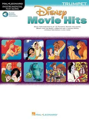 Cover: 9780634000966 | Disney Movie Hits - Trumpet Book/Online Audio | Hal Leonard Corp