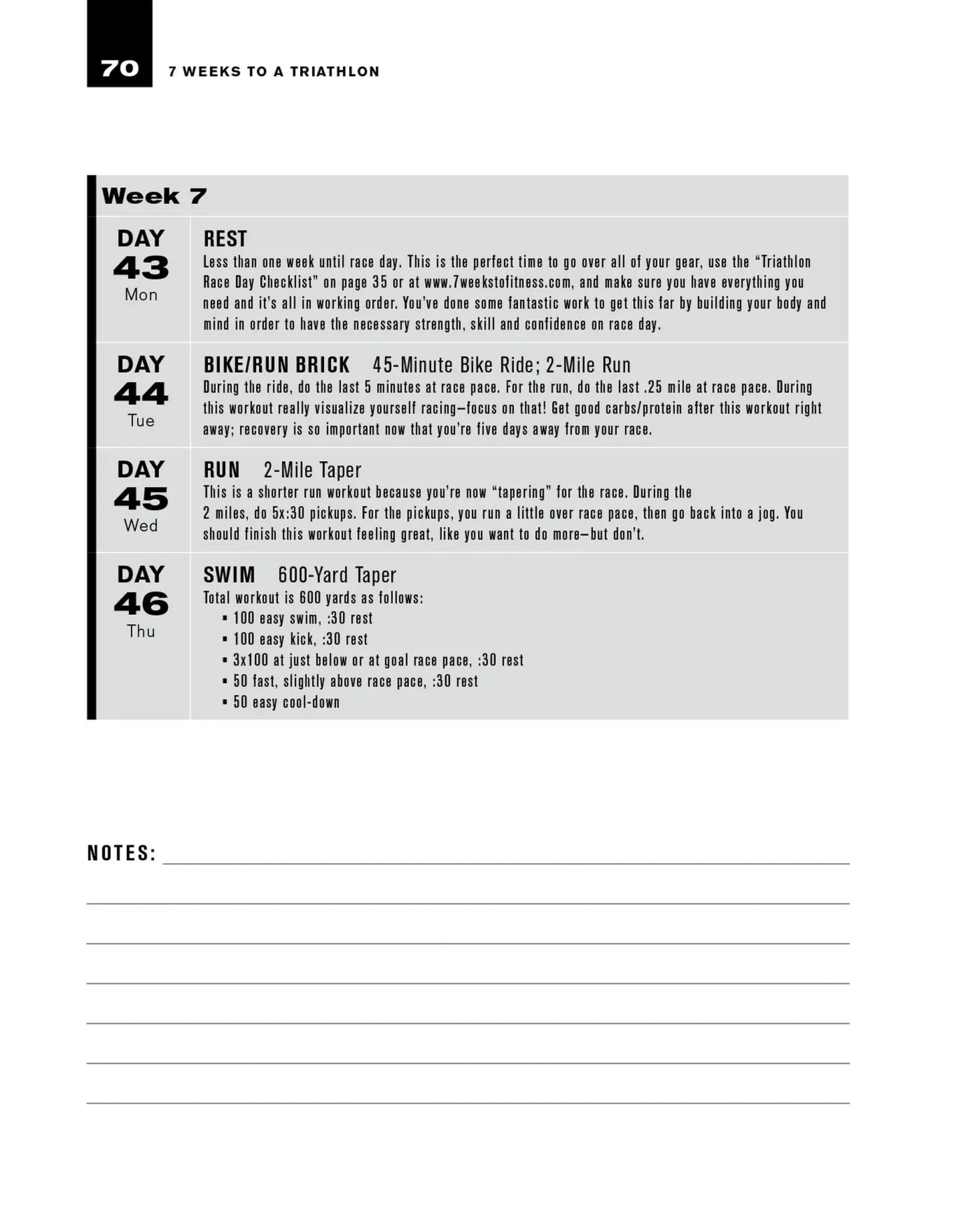 Bild: 9781612430966 | 7 Weeks to a Triathlon | Brett Stewart (u. a.) | Taschenbuch | 2012