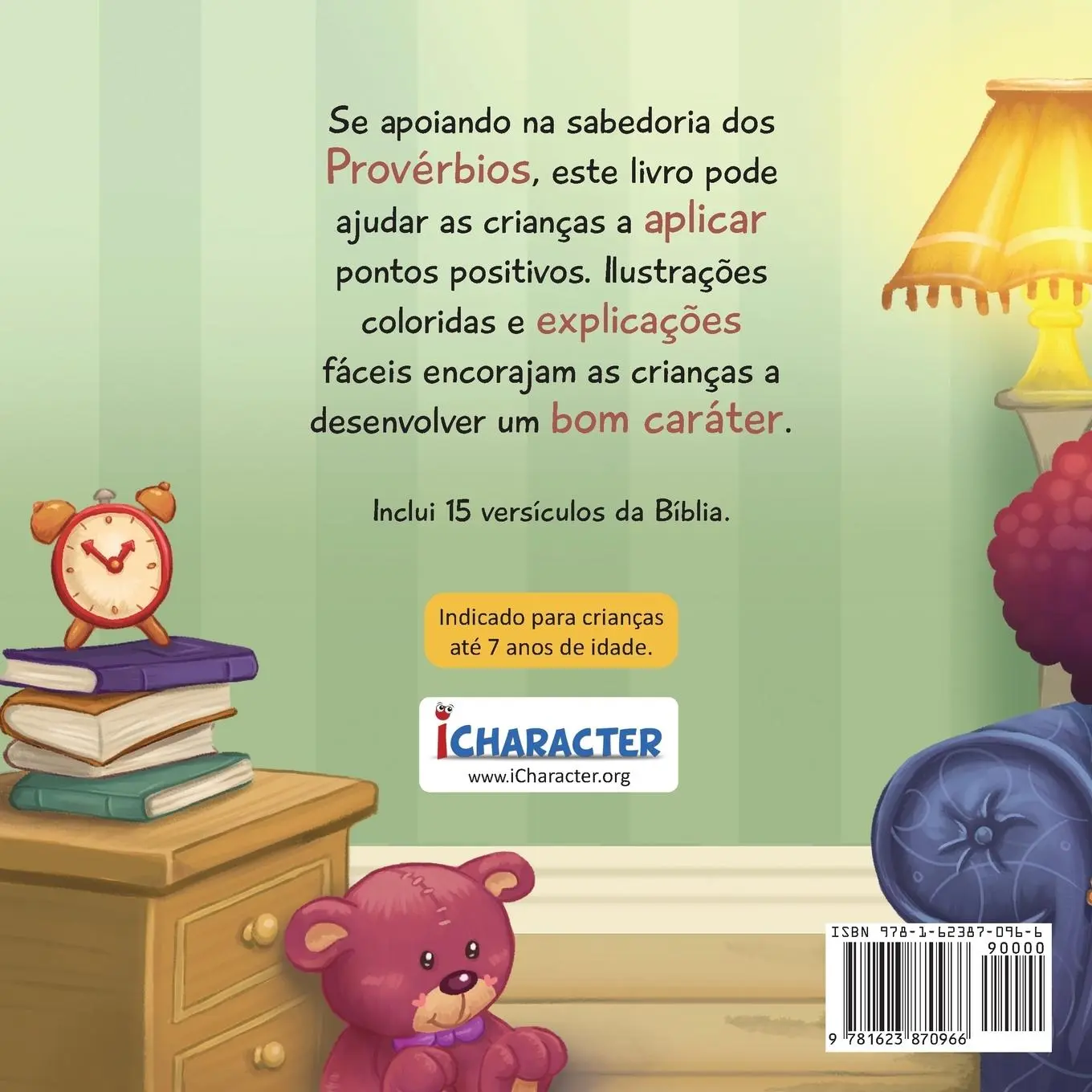 Rückseite: 9781623870966 | Provérbios para crianças | A sabedoria Bíblica para crianças | Bezenac