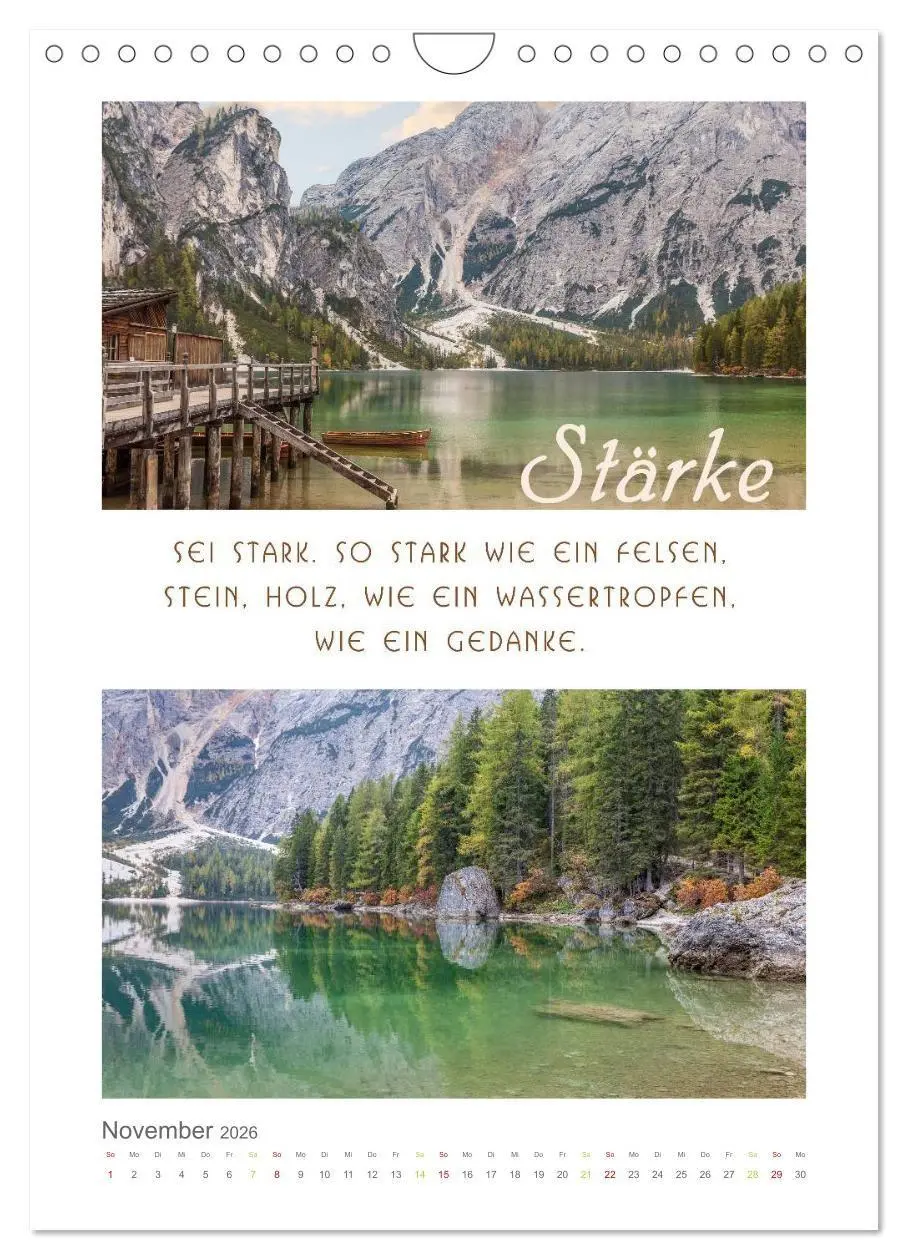 Bild: 9783516680966 | Quellen der Inspiration (Wandkalender 2026 DIN A4 hoch), CALVENDO...