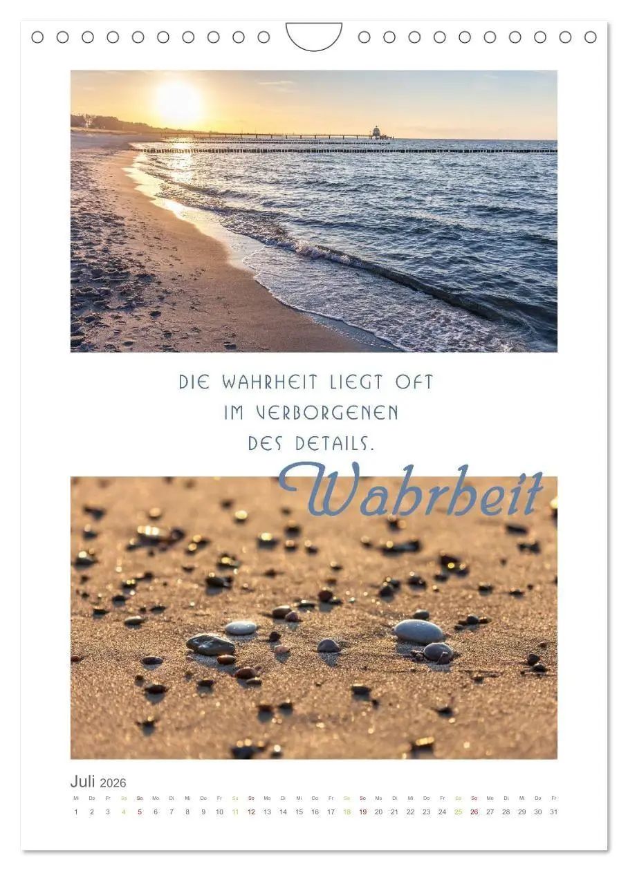 Bild: 9783516680966 | Quellen der Inspiration (Wandkalender 2026 DIN A4 hoch), CALVENDO...