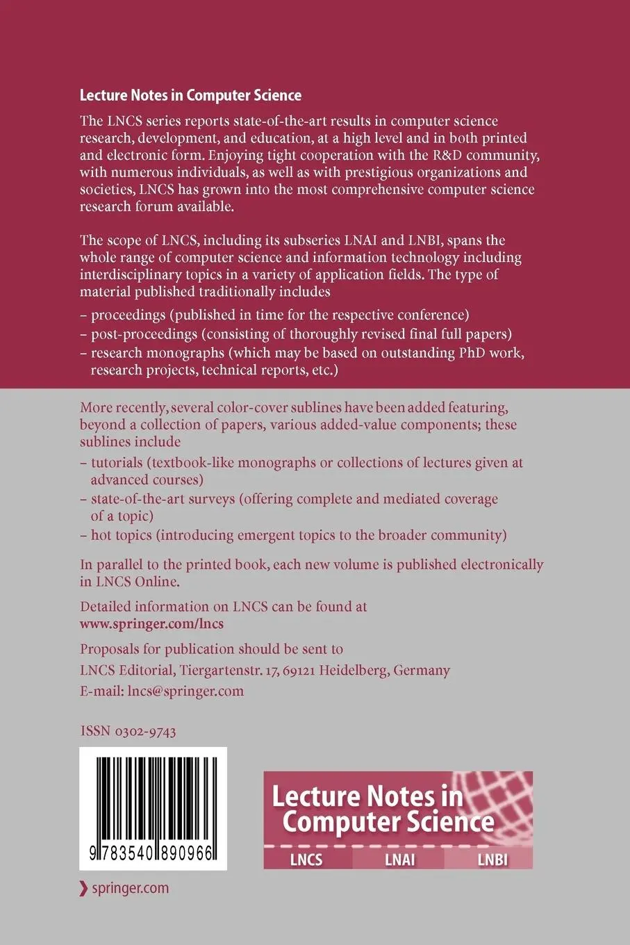 Rückseite: 9783540890966 | String Processing and Information Retrieval | Amihood Amir (u. a.)