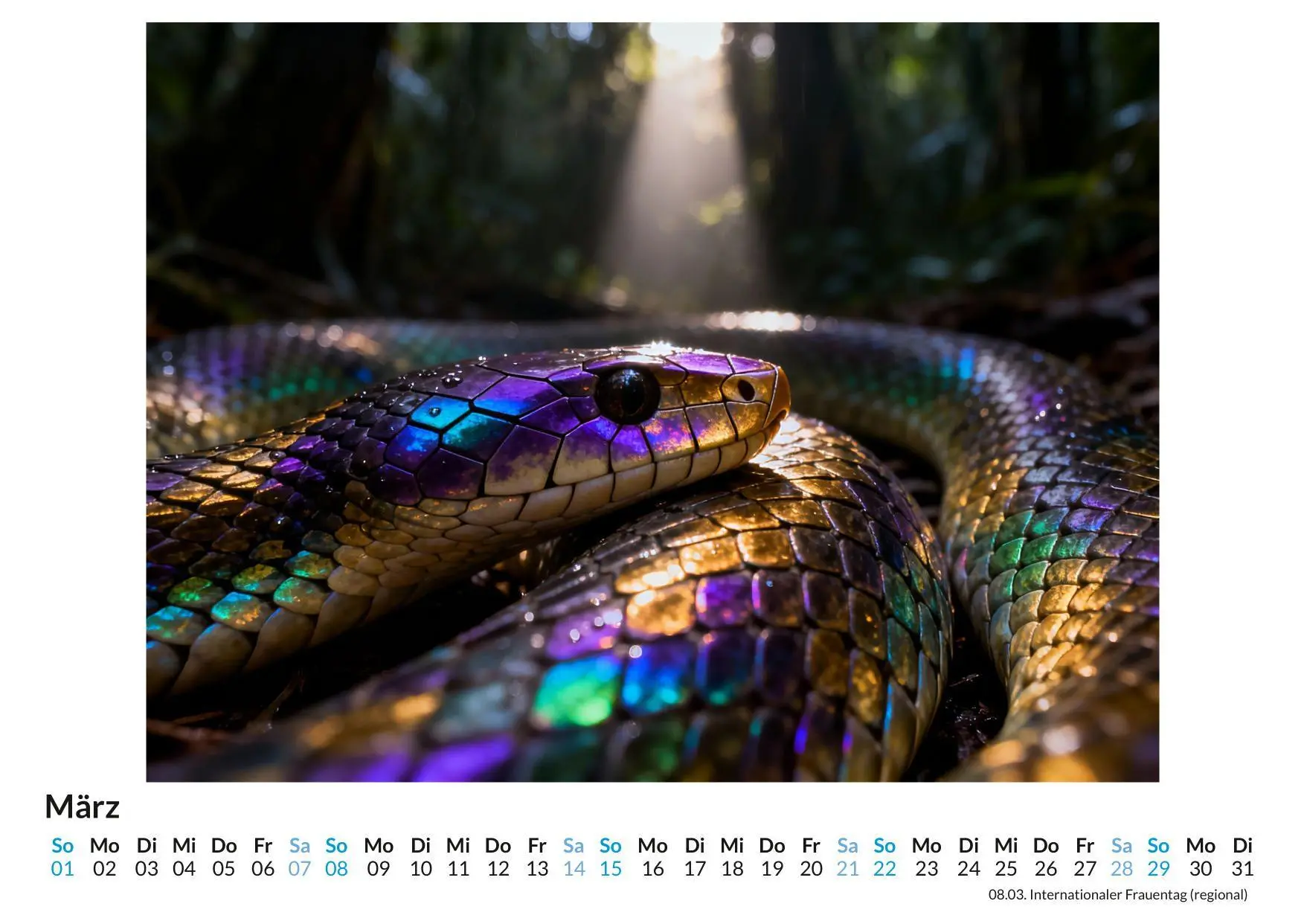 Bild: 9783695330966 | Schlange | Sarah Meyer | Kalender | Deutsch | 2026 | FlipFlop