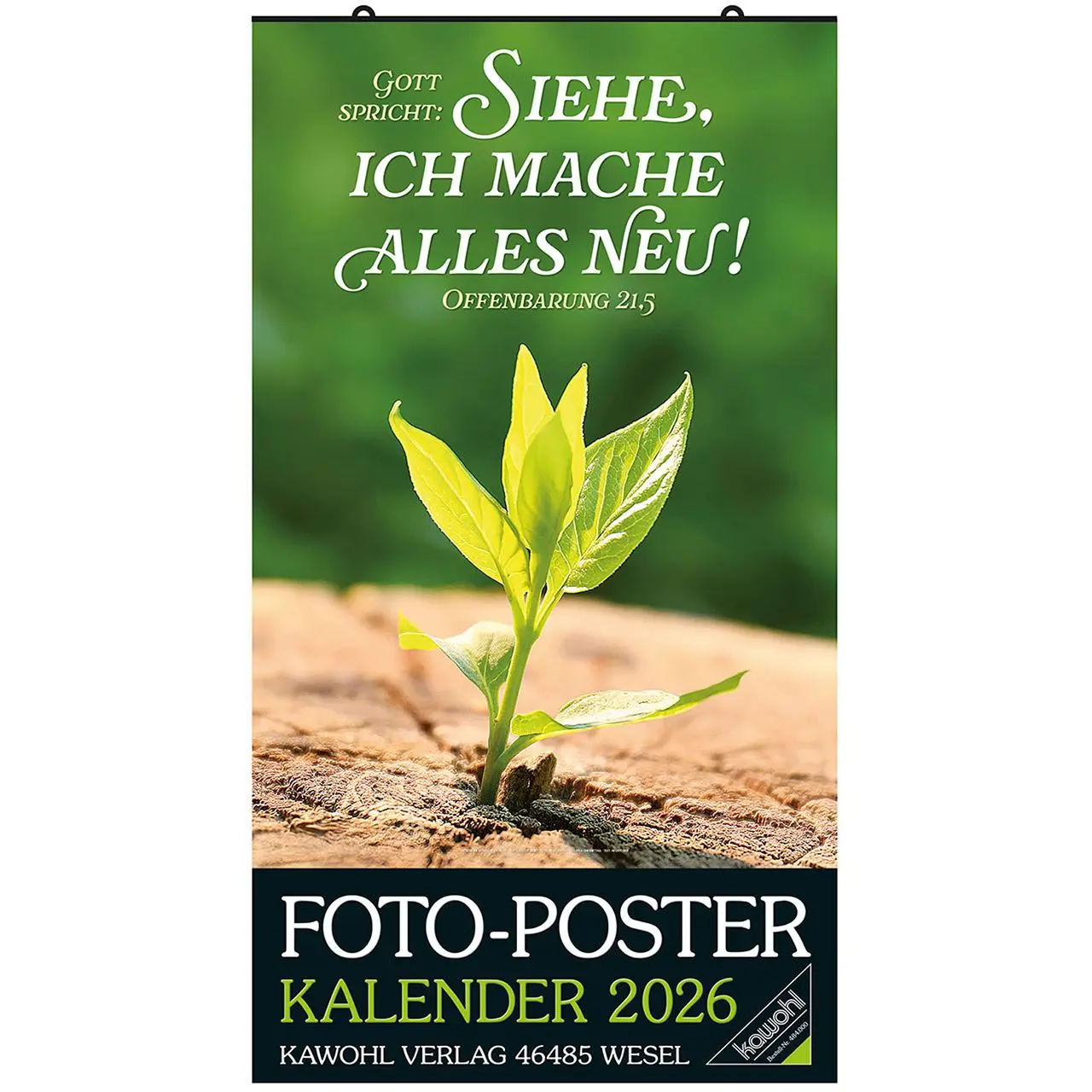 Cover: 9783754800966 | Foto-Poster-Kalender 2026 | Wand-Kalender zum Aufhängen - gerollt