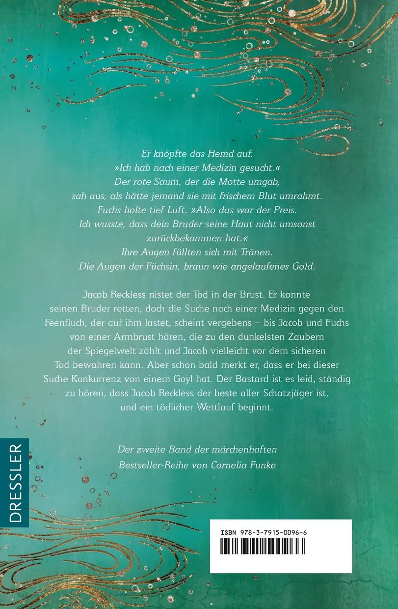 Rückseite: 9783791500966 | Reckless 2. Lebendige Schatten | Cornelia Funke (u. a.) | Taschenbuch