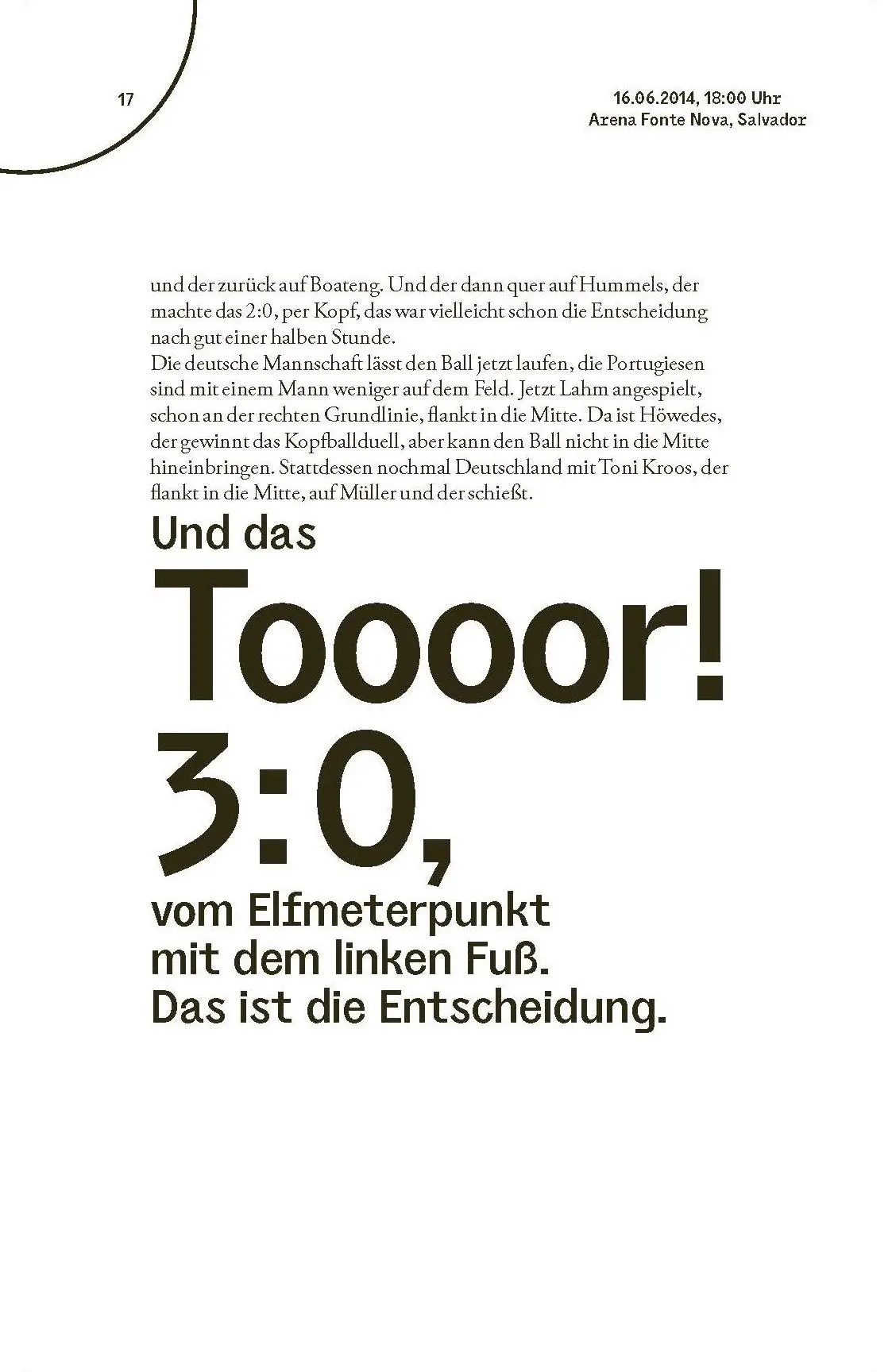 Bild: 9783985880966 | Die Nacht von Rio. Als wir Weltmeister wurden | Taschenbuch | 176 S.