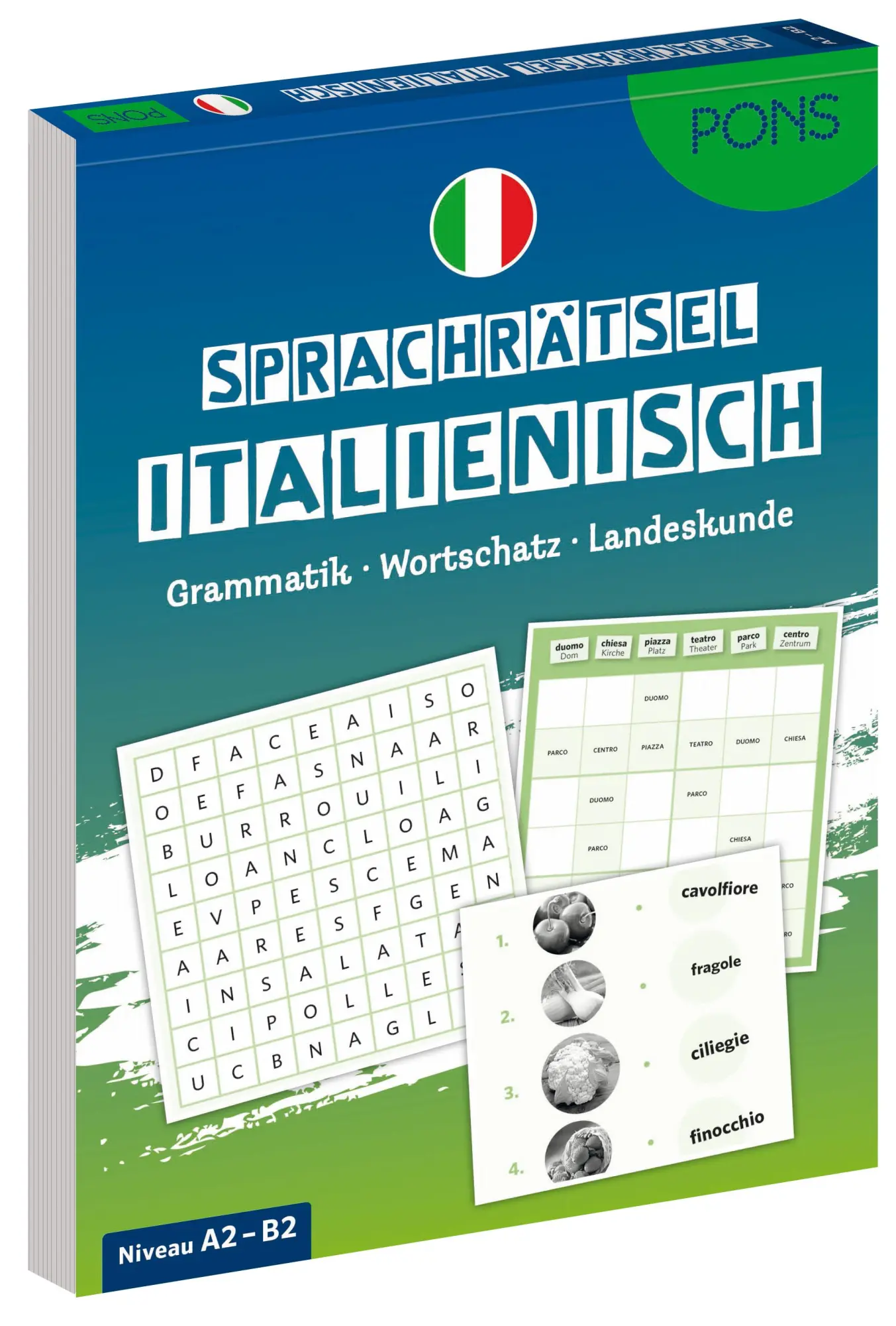 Cover: 9783125661066 | PONS Sprachrätsel Italienisch | Taschenbuch | PONS Sprachrätsel | 2025