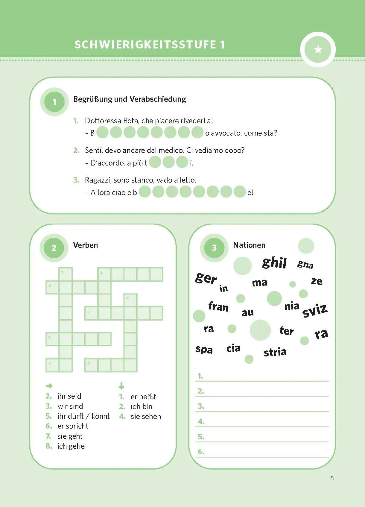 Bild: 9783125661066 | PONS Sprachrätsel Italienisch | Taschenbuch | PONS Sprachrätsel | 2025