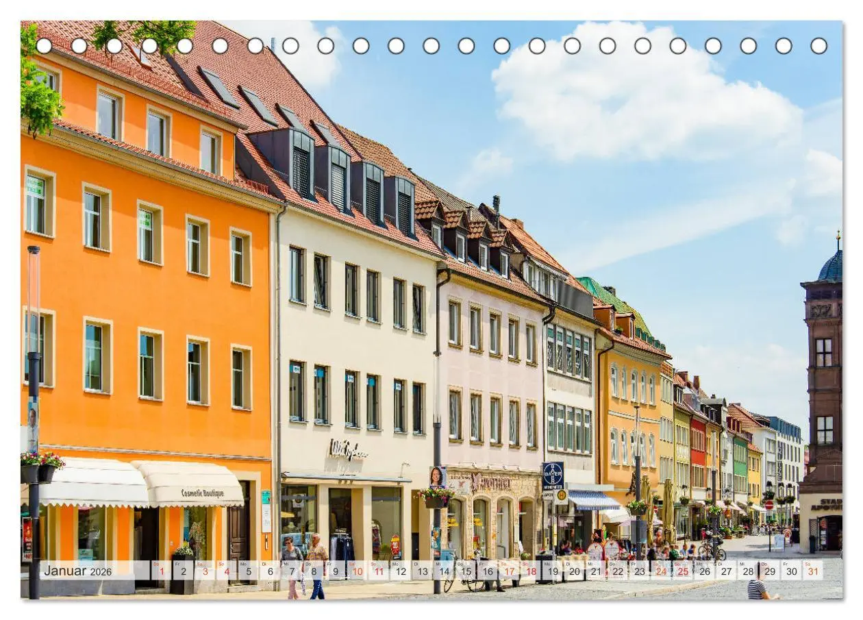 Bild: 9783457791066 | Schweinfurt Impressionen (Tischkalender 2026 DIN A5 quer), CALVENDO...