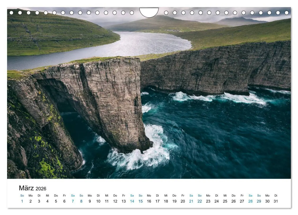 Bild: 9783457931066 | Färöer - Archipel im Nordmeer (Wandkalender 2026 DIN A4 quer),...