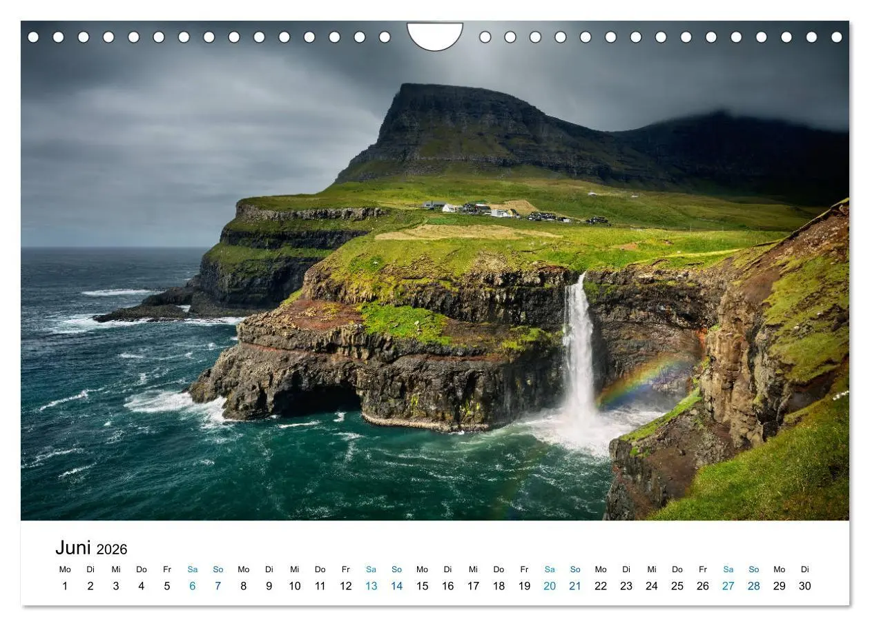 Bild: 9783457931066 | Färöer - Archipel im Nordmeer (Wandkalender 2026 DIN A4 quer),...