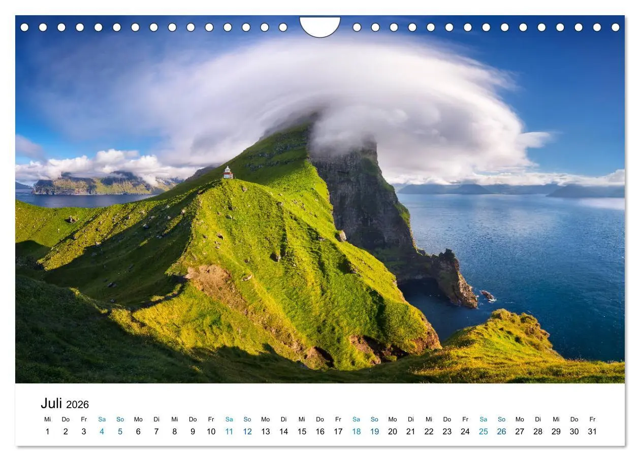 Bild: 9783457931066 | Färöer - Archipel im Nordmeer (Wandkalender 2026 DIN A4 quer),...
