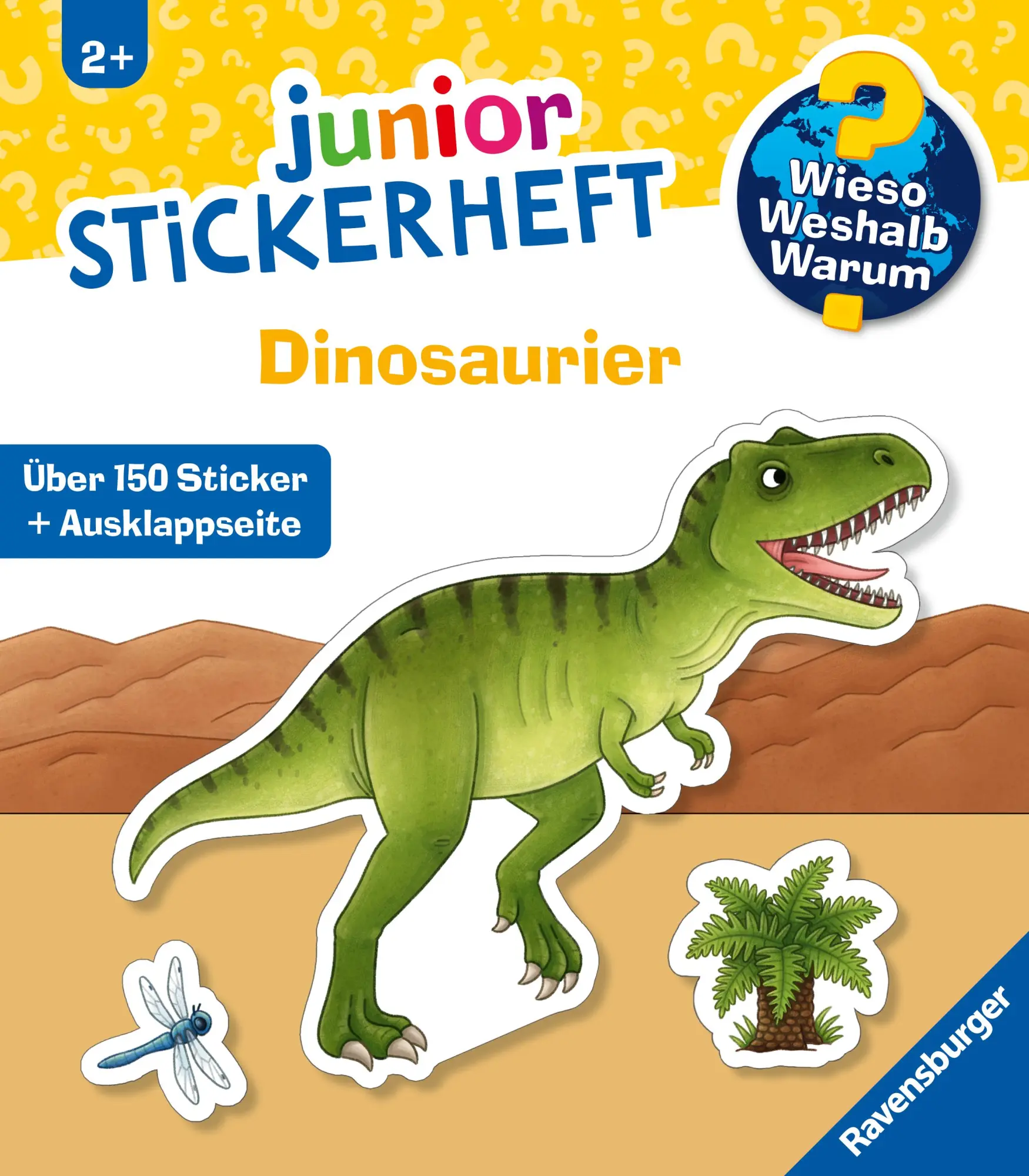 Cover: 9783473601066 | Wieso? Weshalb? Warum? junior Stickerheft - Dinosaurier | Warnecke