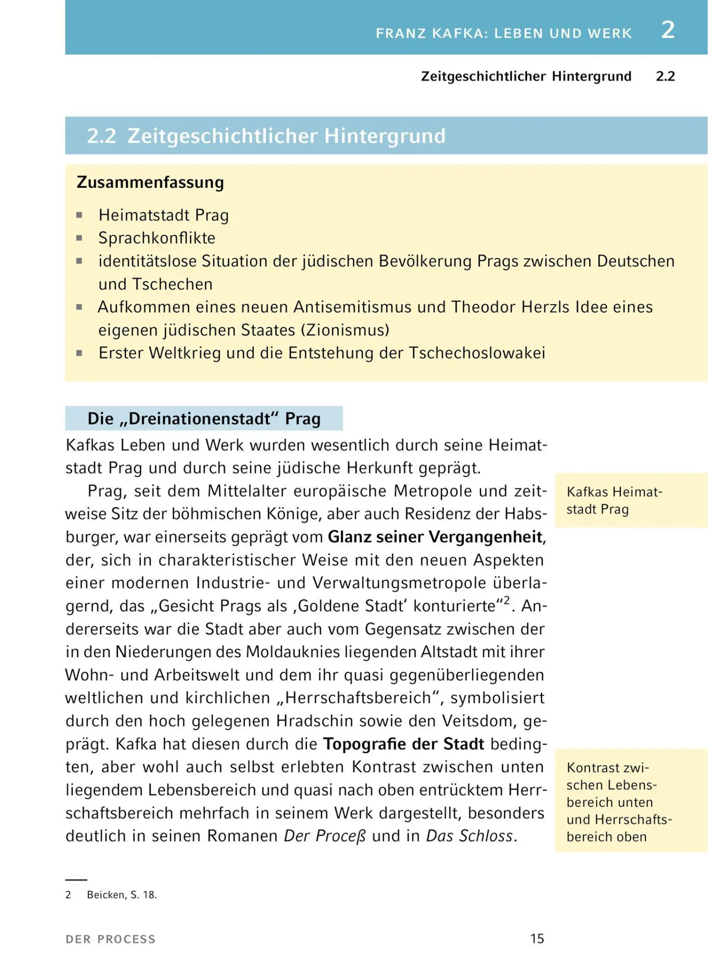 Bild: 9783804421066 | Der Process von Franz Kafka - Textanalyse und Interpretation | Kafka