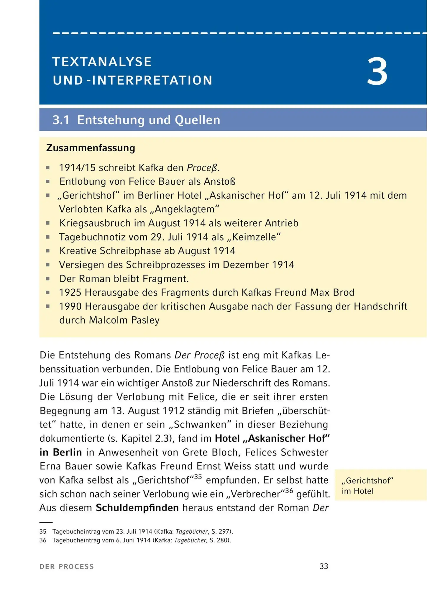 Bild: 9783804421066 | Der Process von Franz Kafka - Textanalyse und Interpretation | Kafka