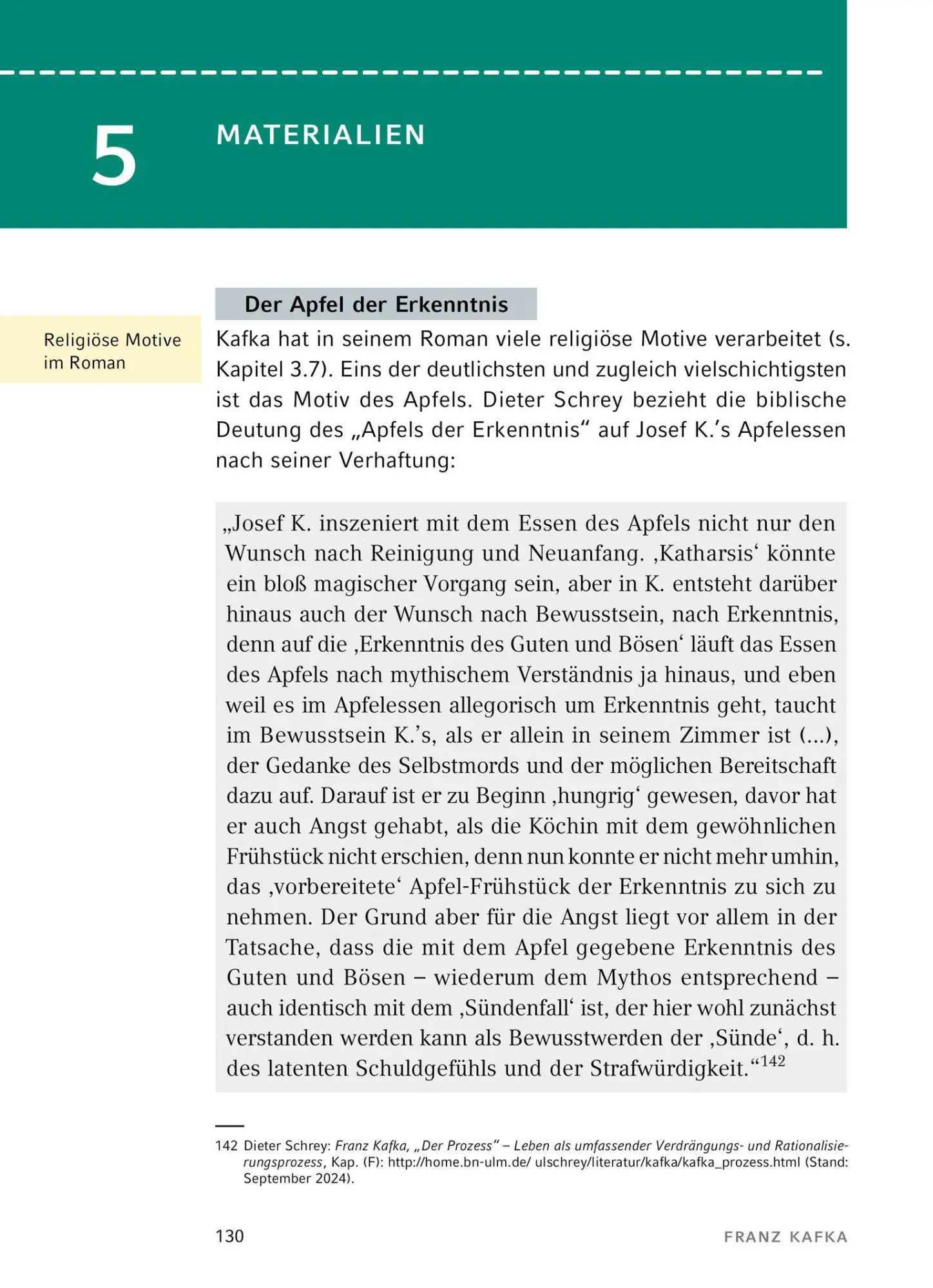 Bild: 9783804421066 | Der Process von Franz Kafka - Textanalyse und Interpretation | Kafka