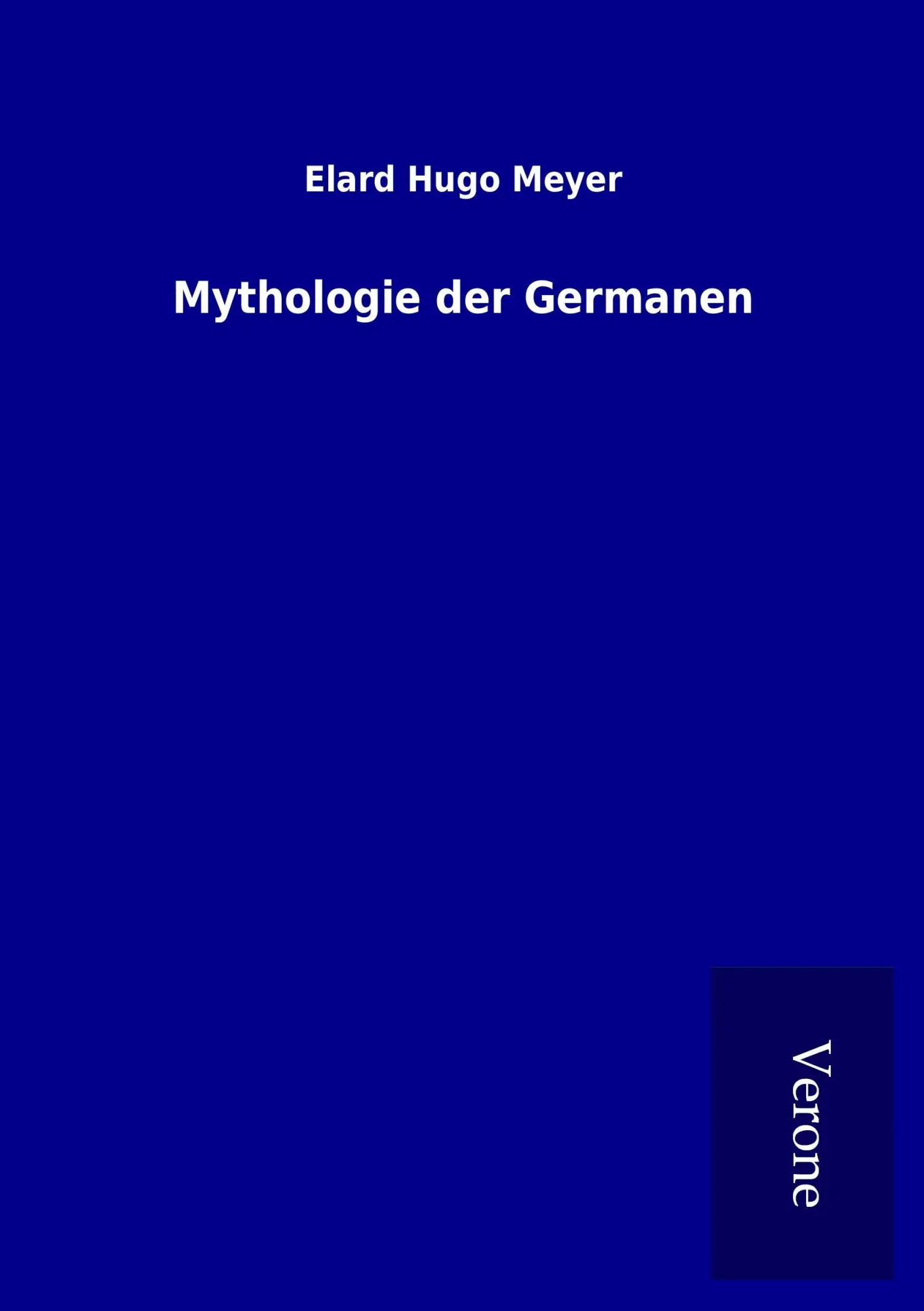 Cover: 9789925081066 | Mythologie der Germanen | Elard Hugo Meyer | Taschenbuch | 540 S.