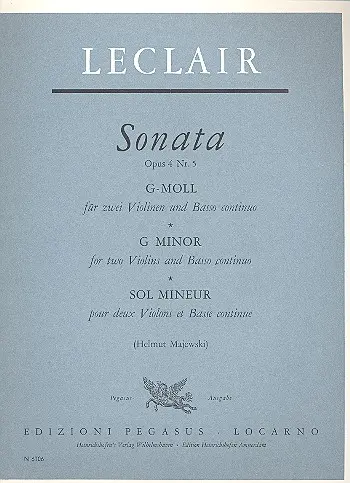 Sonate G Op.4/5