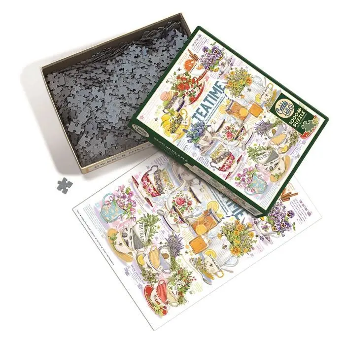 Bild: 625012401166 | COBBLE HILL PUZZLES - Teezeit 1000 Teile | Spiel | In Karton | 3840116