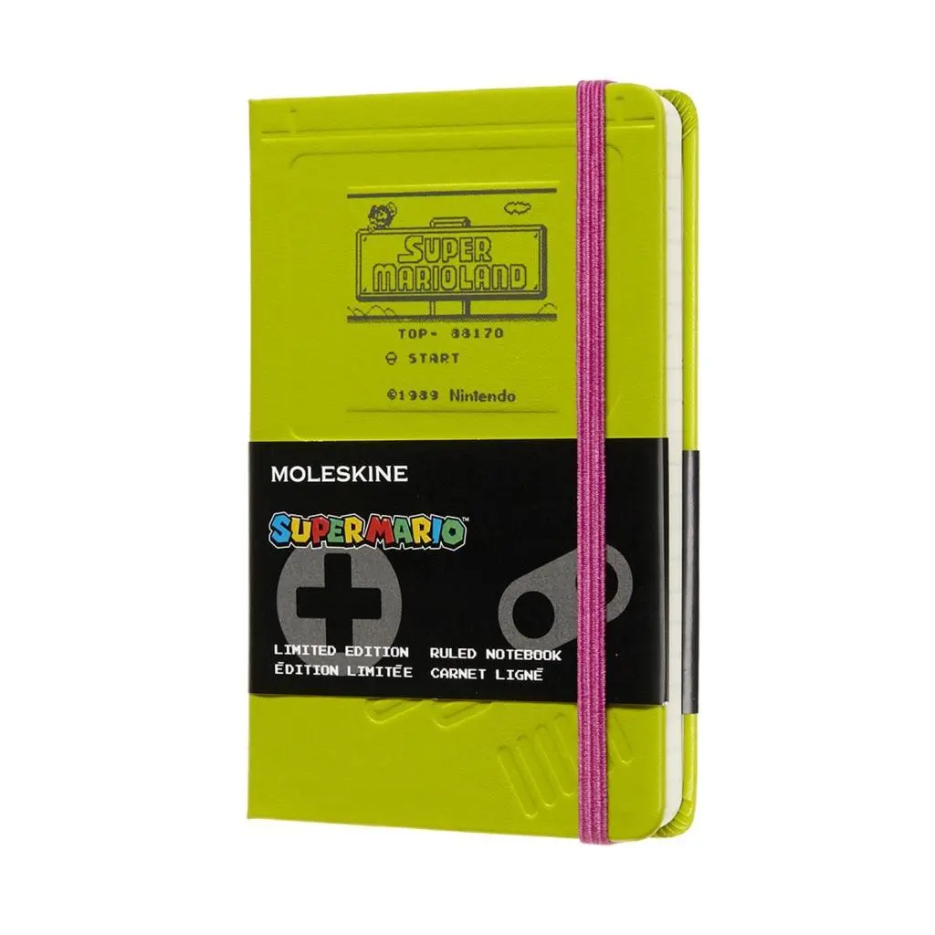 Cover: 8058647621166 | Moleskine Notizbuch - Super Mario Pocket/A6, Liniert, Hard Cover,...