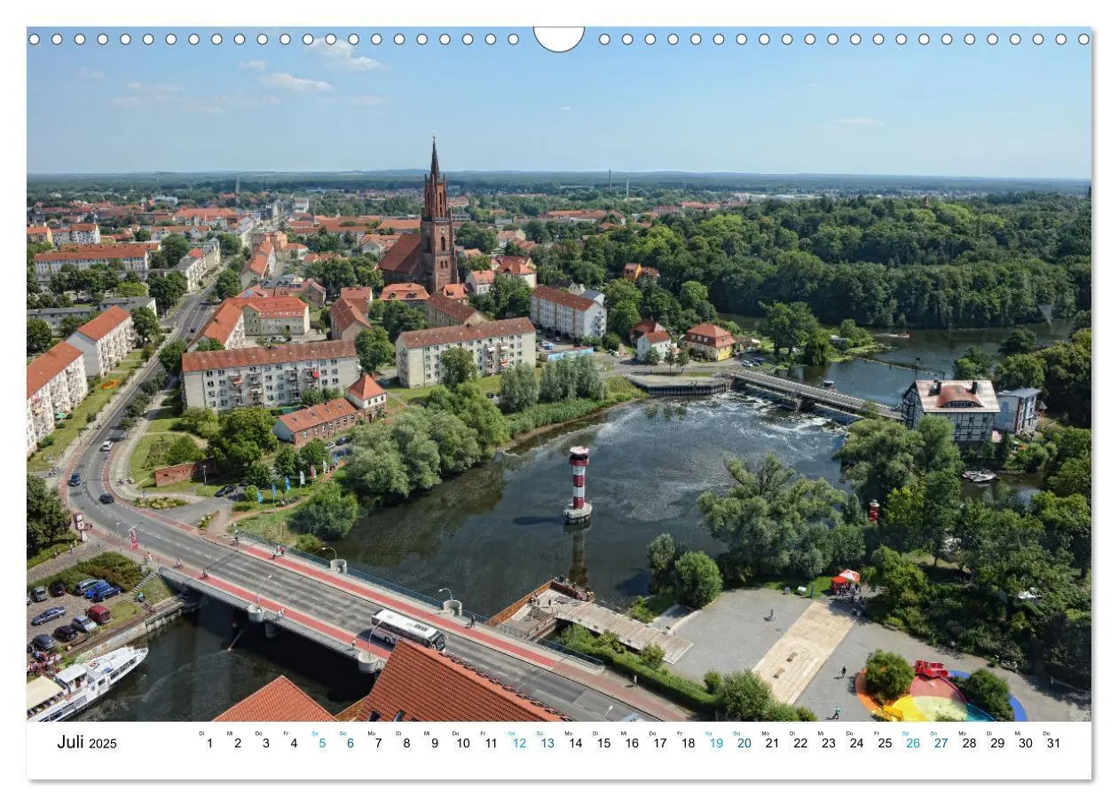 Bild: 9783435071166 | Die Havel entlang - Brandenburg, Rathenow, Havelberg (Wandkalender...
