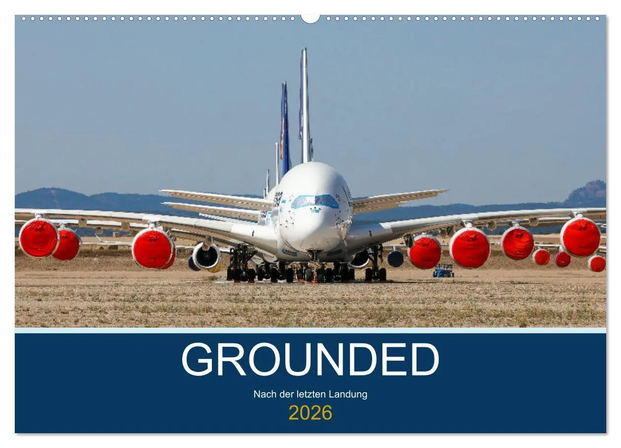 Cover: 9783457611166 | GROUNDED (Wandkalender 2026 DIN A2 quer), CALVENDO Monatskalender