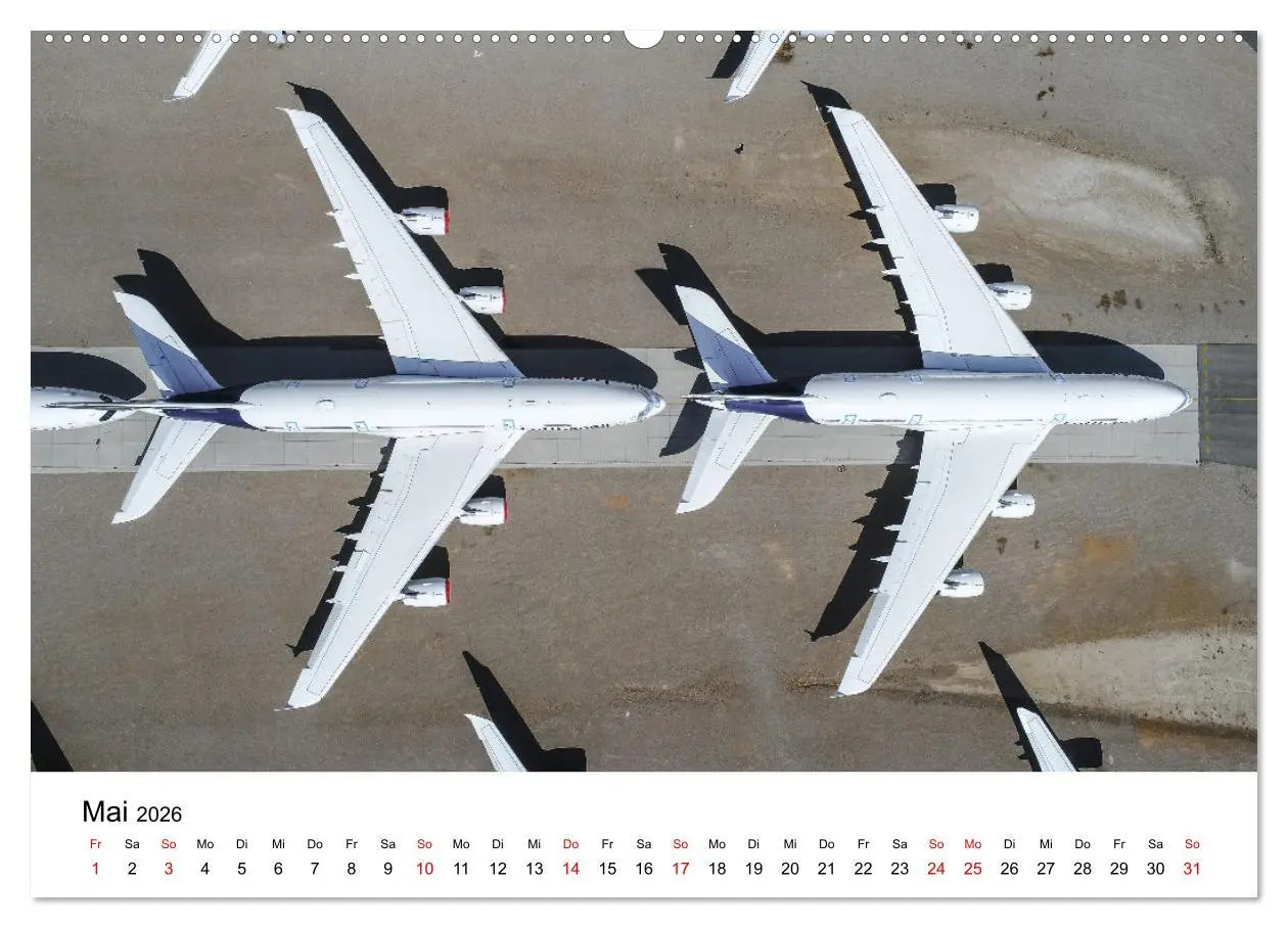 Bild: 9783457611166 | GROUNDED (Wandkalender 2026 DIN A2 quer), CALVENDO Monatskalender