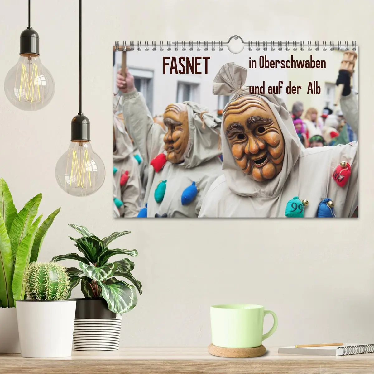 Bild: 9783457921166 | Fasnet in Oberschwaben und auf der Alb (Wandkalender 2026 DIN A4...