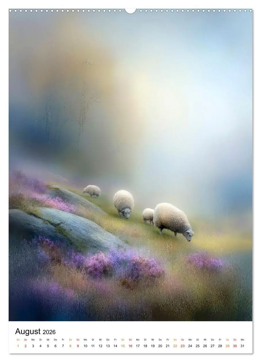 Bild: 9783516701166 | Tiere im Schleier der Zeit (Wandkalender 2026 DIN A2 hoch),...