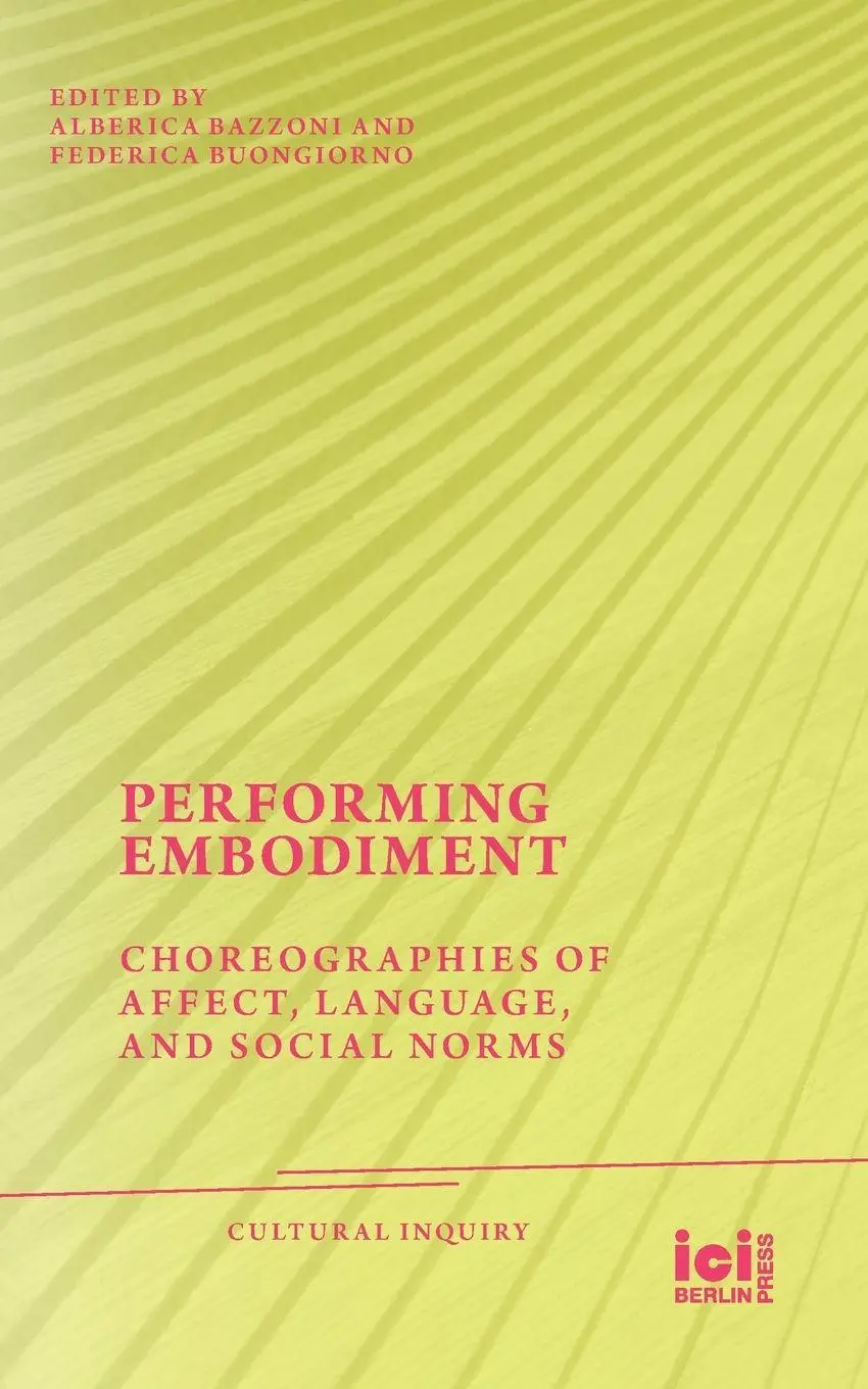 Cover: 9783965581166 | Performing Embodiment | Federica Buongiorno (u. a.) | Taschenbuch