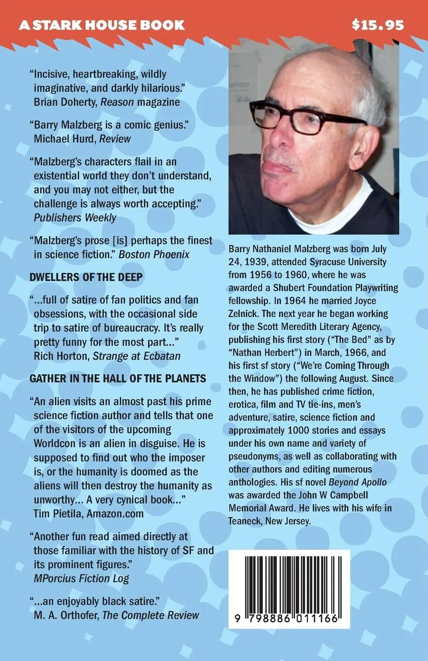 Rückseite: 9798886011166 | Dwellers of the Deep / Gather in the Hall of the Planets | Malzberg