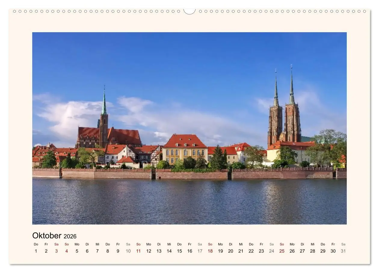 Bild: 9783457771266 | Breslau - Schlesiens Herz an der Oder (Wandkalender 2026 DIN A2...