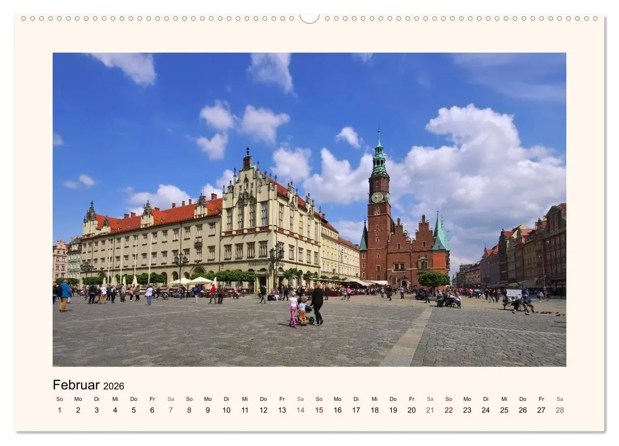 Bild: 9783457771266 | Breslau - Schlesiens Herz an der Oder (Wandkalender 2026 DIN A2...