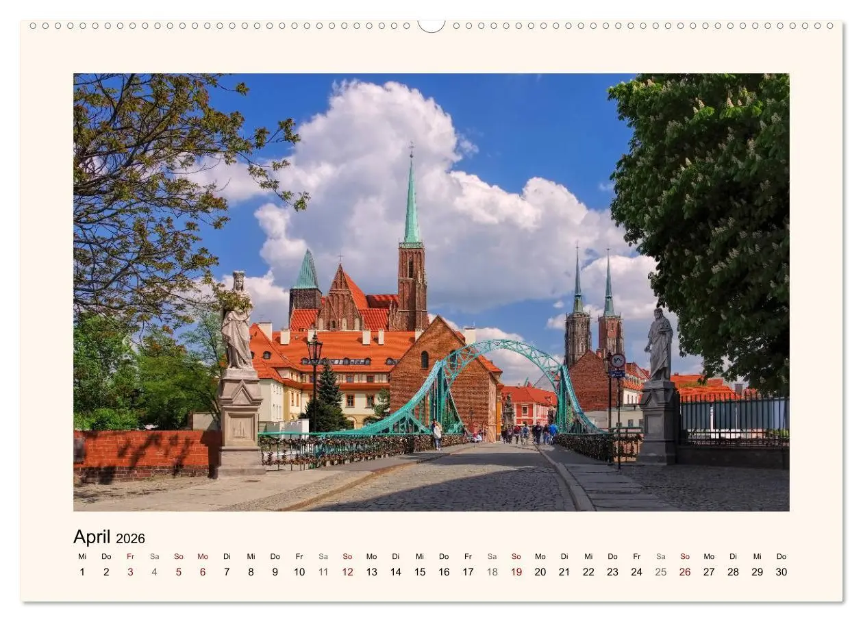 Bild: 9783457771266 | Breslau - Schlesiens Herz an der Oder (Wandkalender 2026 DIN A2...