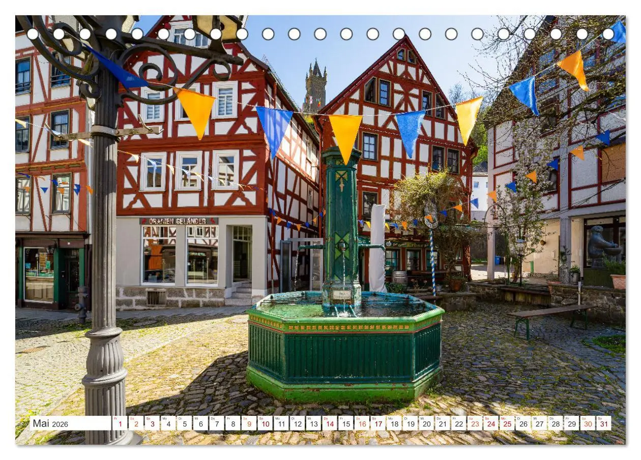 Bild: 9783457911266 | Dillenburg Impressionen (Tischkalender 2026 DIN A5 quer), CALVENDO...