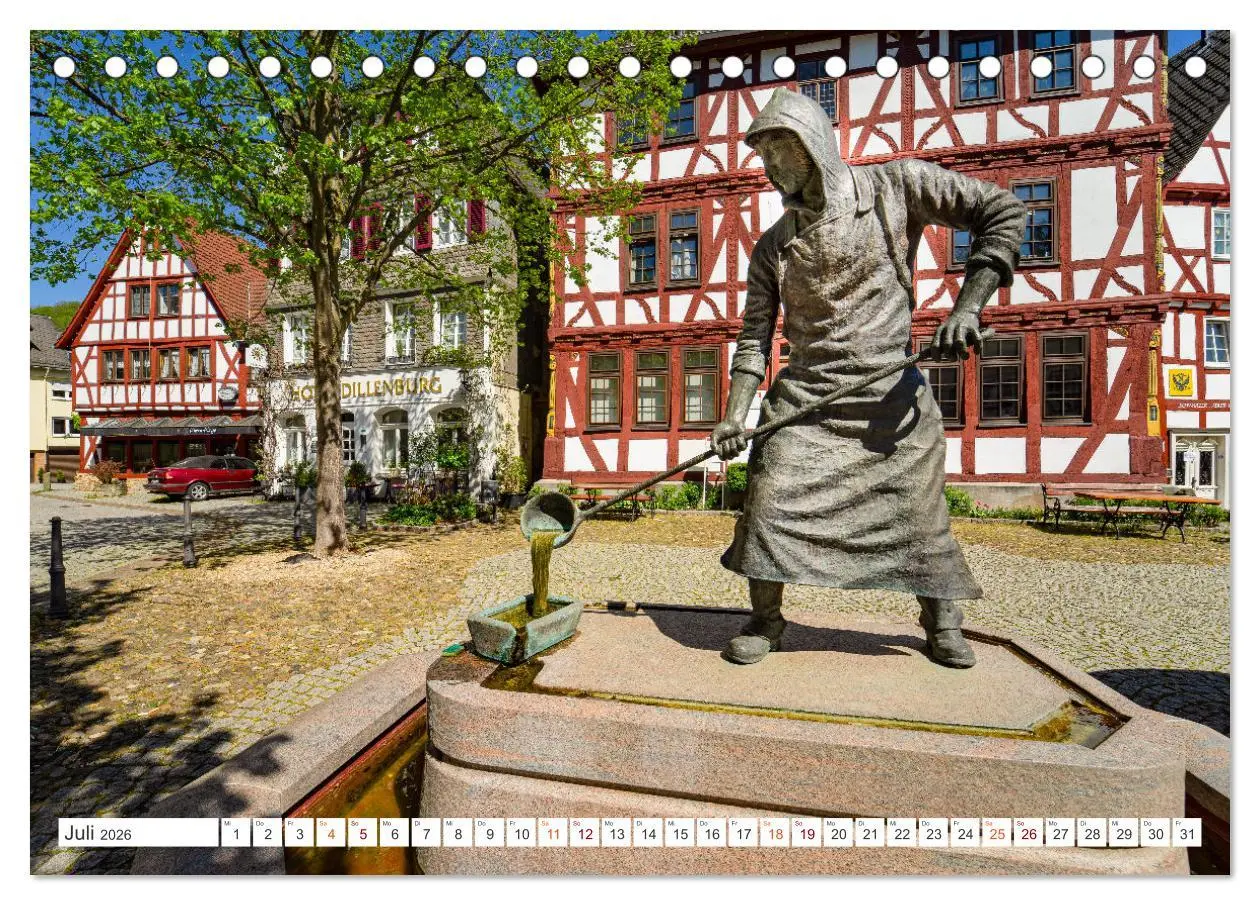 Bild: 9783457911266 | Dillenburg Impressionen (Tischkalender 2026 DIN A5 quer), CALVENDO...
