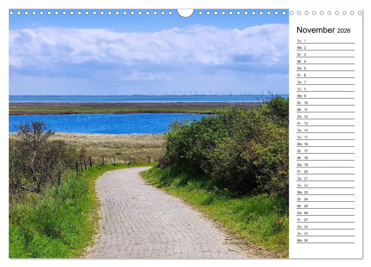 Bild: 9783516001266 | Langeoog - Schönste Insel Ostfrieslands (Wandkalender 2026 DIN A3...