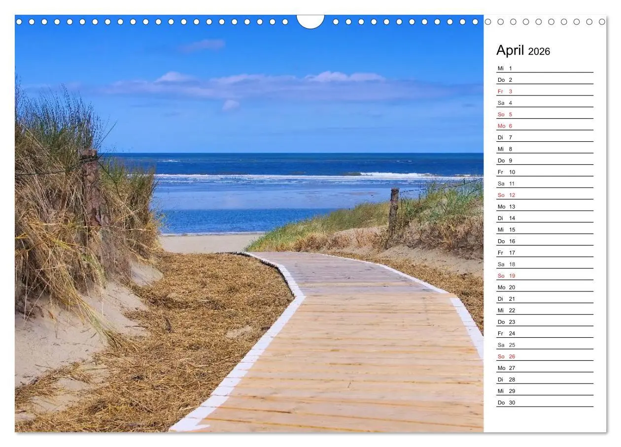 Bild: 9783516001266 | Langeoog - Schönste Insel Ostfrieslands (Wandkalender 2026 DIN A3...