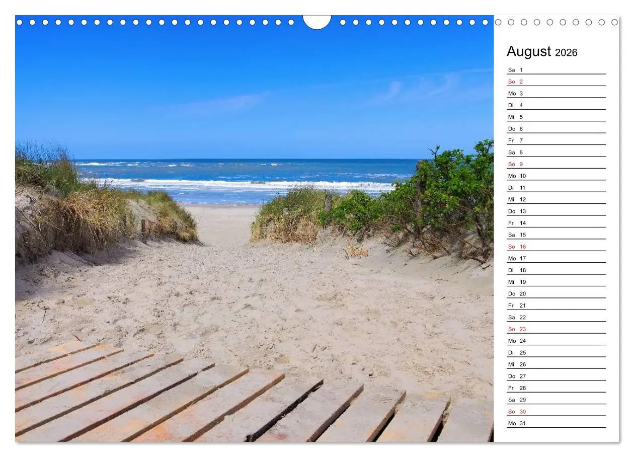 Bild: 9783516001266 | Langeoog - Schönste Insel Ostfrieslands (Wandkalender 2026 DIN A3...