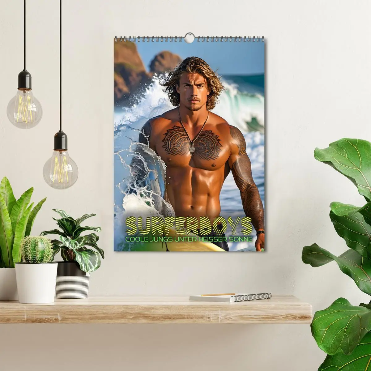 Bild: 9783516241266 | Surferboys - coole Jungs unter heißer Sonne (Wandkalender 2026 DIN...