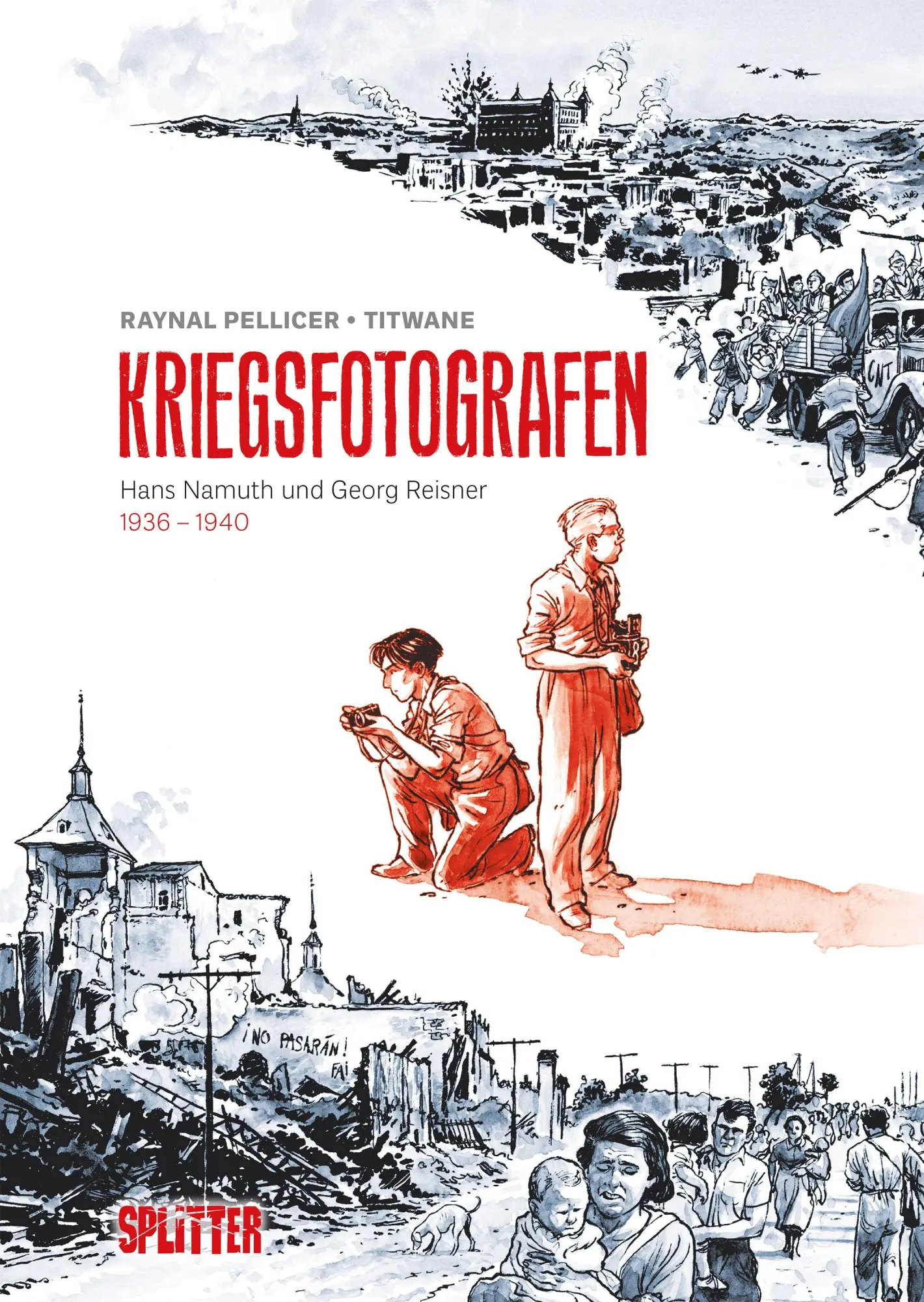 Cover: 9783689501266 | Kriegsfotografen (Graphic Novel) | Raynal Pellicer | Buch | 152 S.