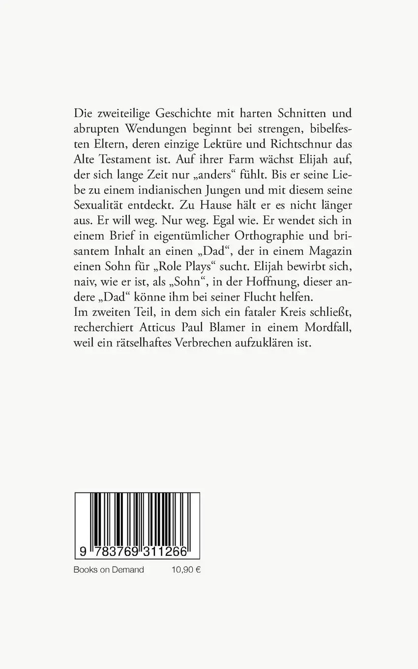 Rückseite: 9783769311266 | Farmgeschichten | Elijah | Heribert R. Brennig | Taschenbuch | 124 S.