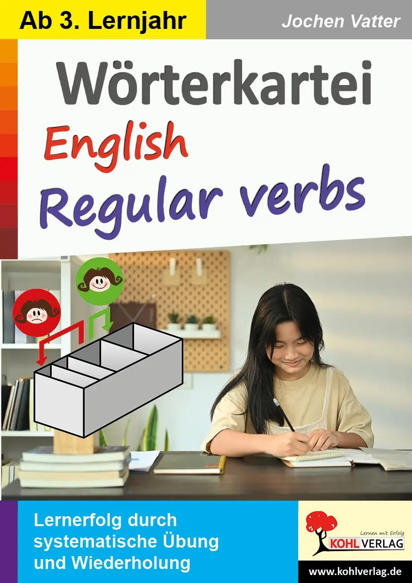Cover: 9783988411266 | Wörterkartei English regular verbs | Jochen Vatter | Taschenbuch