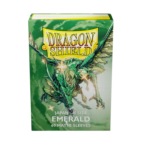 Cover: 5706569111366 | DS60J Matte - Emerald | Dragon Shield! | EAN 5706569111366