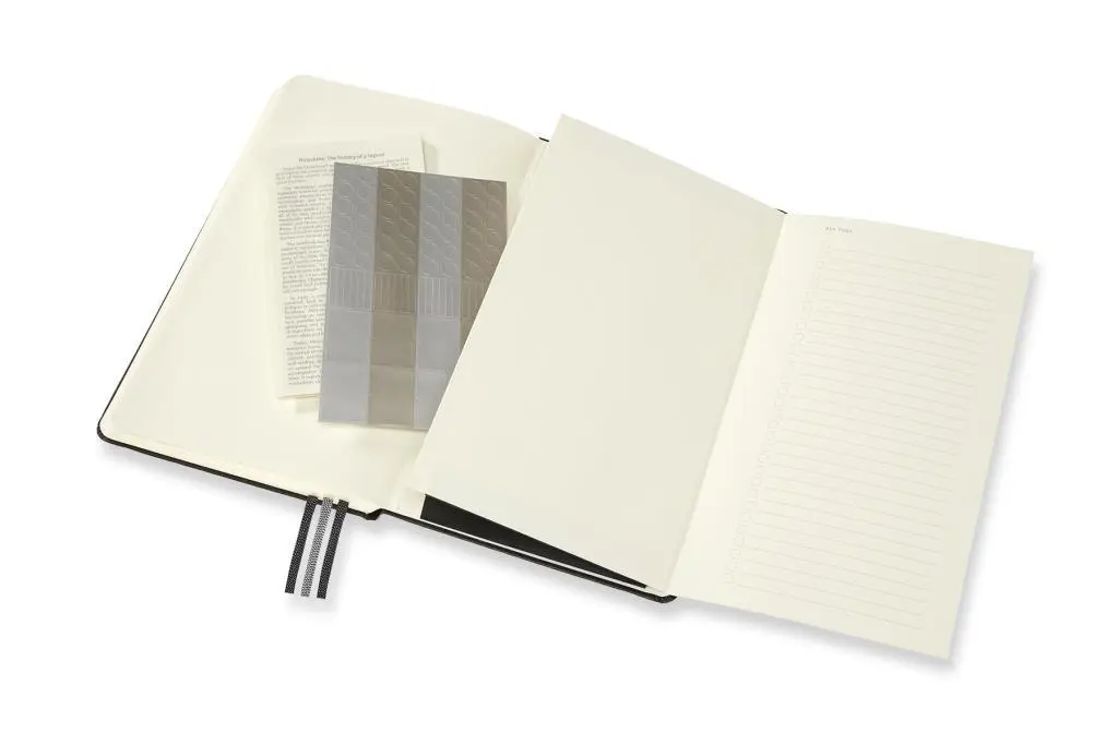 Bild: 8056420851366 | Moleskine Pro Projekt-Planer, Large/A5, Fester Einband, Schwarz | 2020