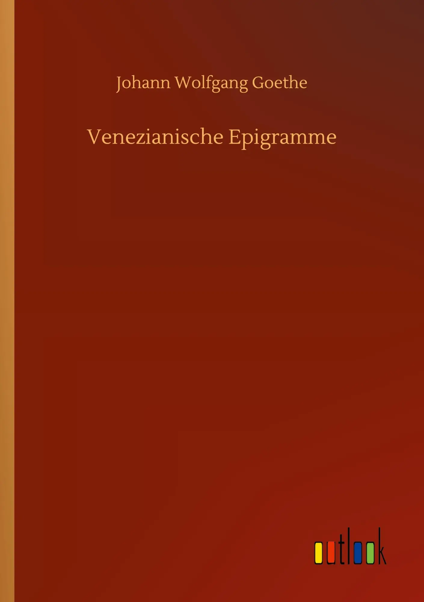 Cover: 9783752301366 | Venezianische Epigramme | Johann Wolfgang Goethe | Taschenbuch | 44 S.