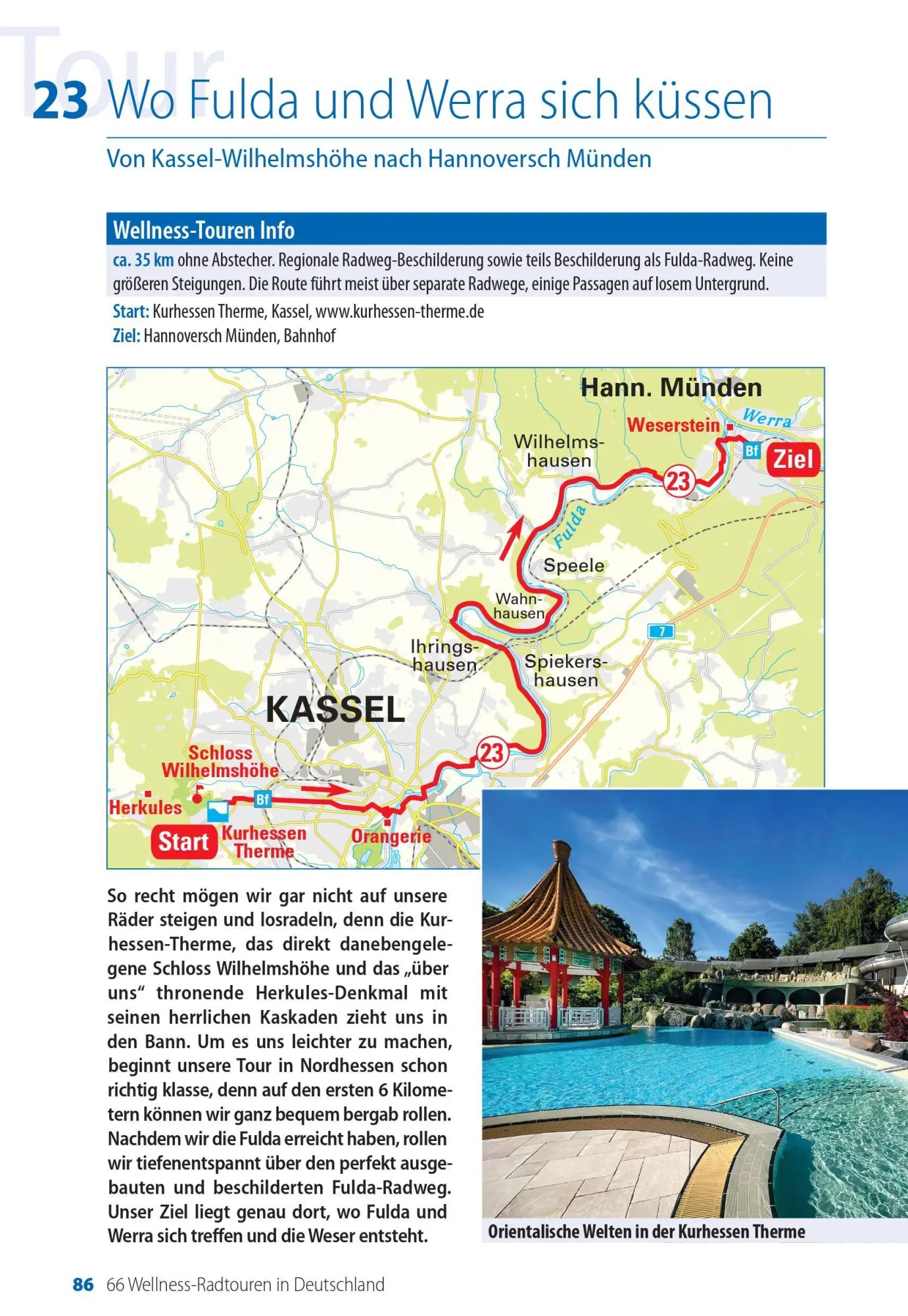 Bild: 9783969901366 | Die 66 schönsten Wellness-Radtouren in Deutschland. Erfrischende...