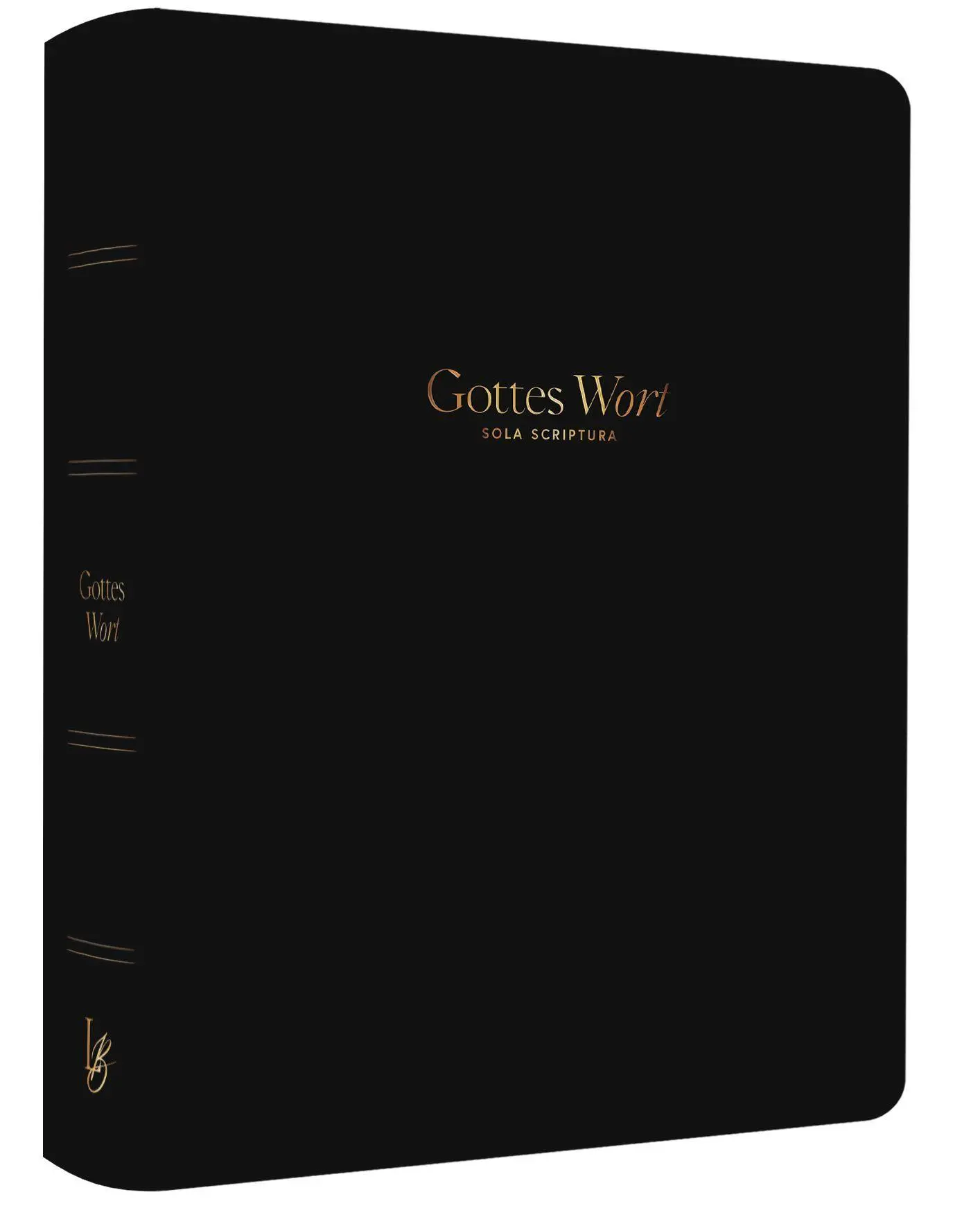 Cover: 9783989631366 | Schlachter LIEBEZURBIBEL Sola | Kunstleder Schwarz Goldschnitt | Buch